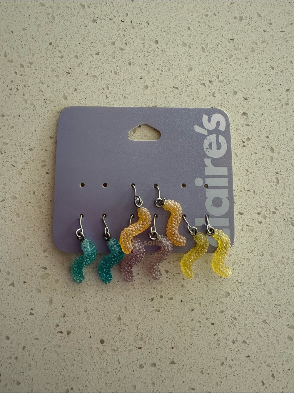 Claire’s Gummy Worm Earrings